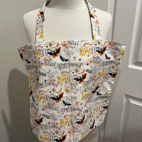 Halloween tote bag - handmade - Ghosts & bags - Picture 3 of 3